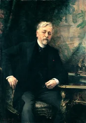 Ritratto di Gustave Eiffel (1832-1923) 1905